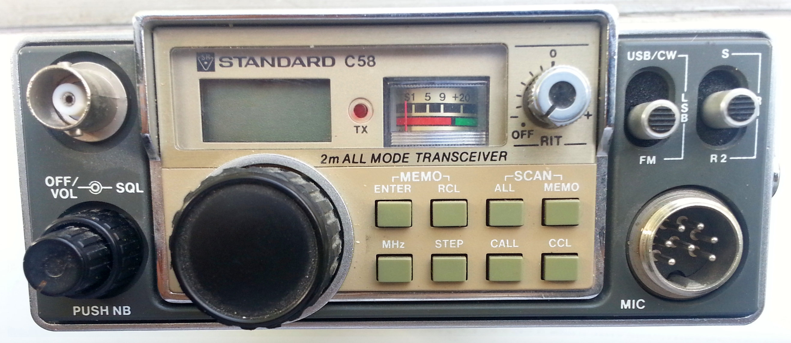 トランシーバー STANDARD C58 CPB58 STANDARD C58 2-m-All-Mode-TRANSCEIVER